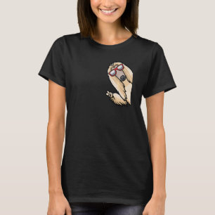Afghan Hound From Side With Sunglasses   T-Shirt