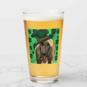 AFGHAN HOUND GLASS
