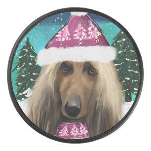 Afghan Hound          Hockey Puck