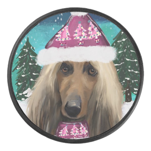 Afghan Hound          Hockey Puck (Front)