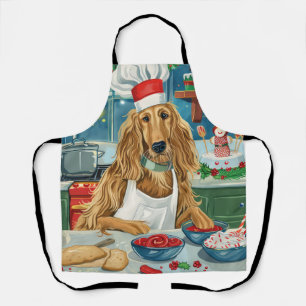 Afghan Hound Holiday Baking: Festive Christmas Apron