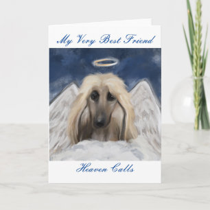 Afghan Hound Holiday Card