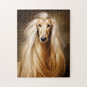 Afghan Hound Jigsaw Puzzle