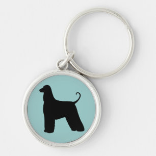 Afghan Hound Key Ring