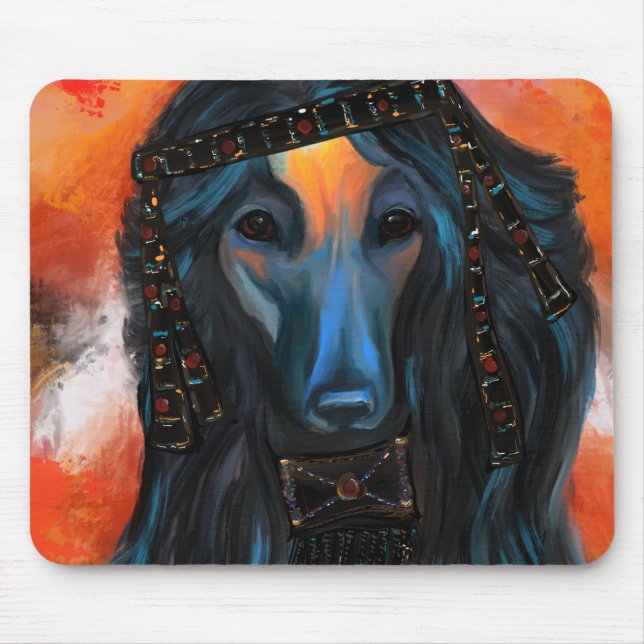 Afghan Hound      Mouse Mat (Front)
