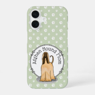 Afghan Hound Mum Afghan Mum (fawn) Cute Dog Mum iPhone 16 Case