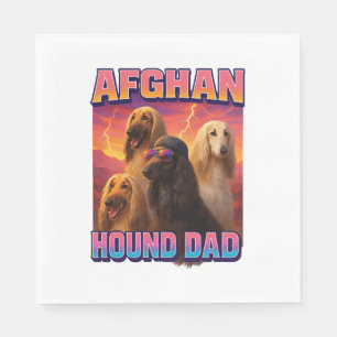 Afghan Hound Napkin