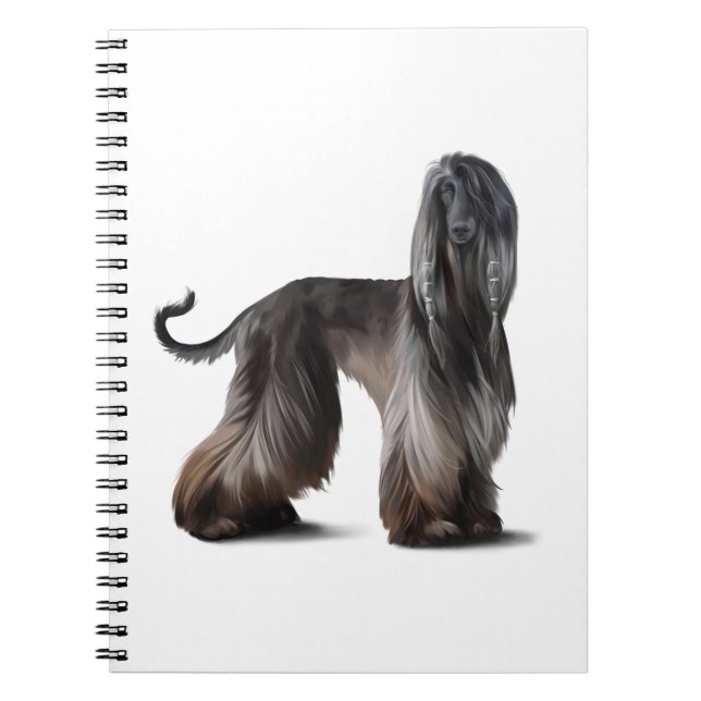 Afghan Hound Notebook (Front)