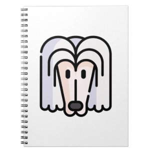 Afghan Hound Notebook