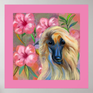 Afghan Hound  Poster