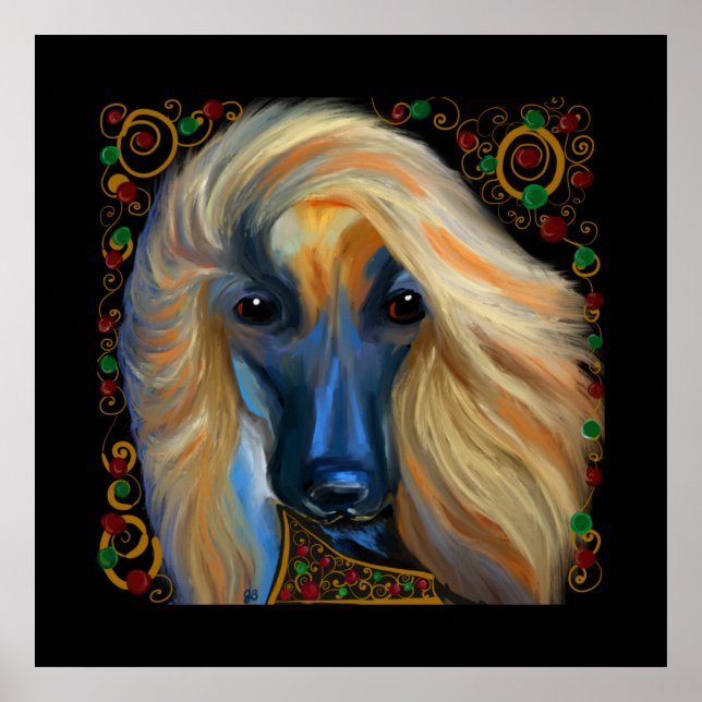 Afghan Hound  Poster (Front)
