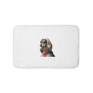 Afghan Hound Shirt Dog Mum Dad Balkh Baluchi Tee D Bath Mat
