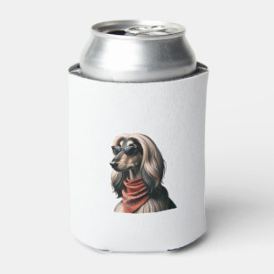 Afghan Hound Shirt Dog Mum Dad Balkh Baluchi Tee D Can Cooler