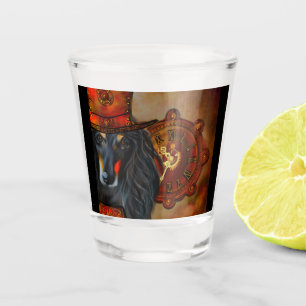 Afghan Hound Shot Glass