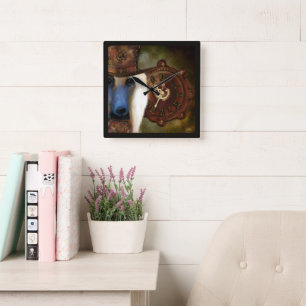 Afghan Hound  Square Wall Clock