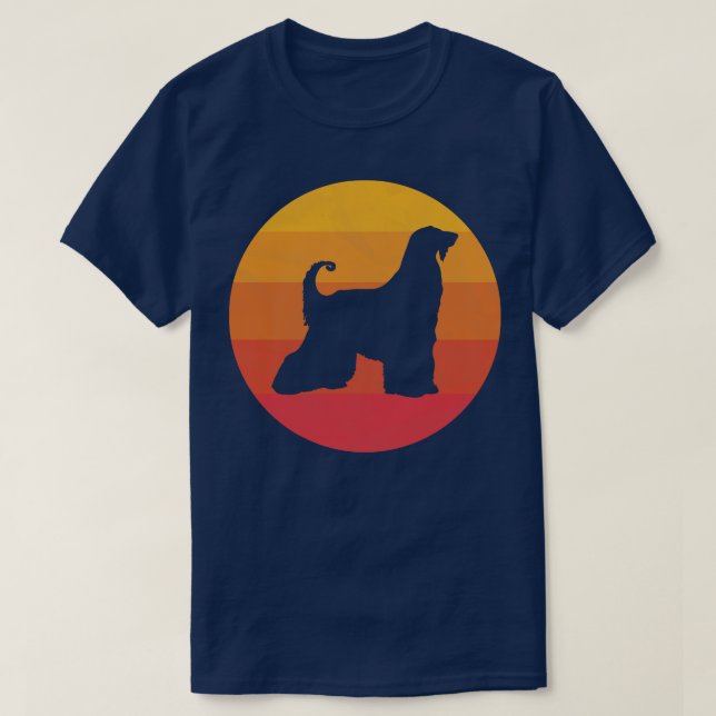 Afghan Hound T-Shirt (Design Front)