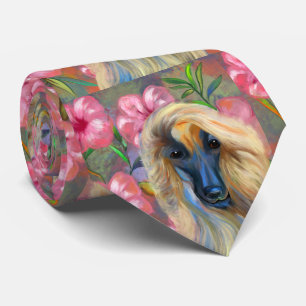 Afghan Hound Tie