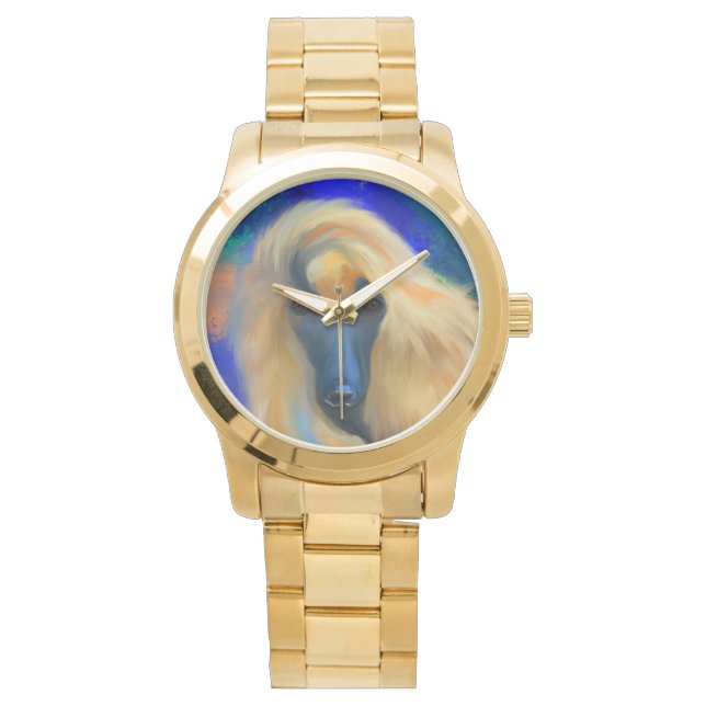 Afghan Hound      Watch (Front)