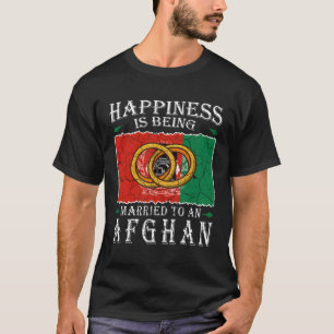 Afghan Marriage Afghanistan Heritage Married Roots T-Shirt