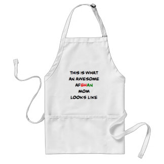 afghan mom, awesome standard apron