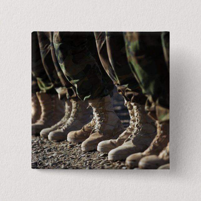 Afghan National Army Air Corp Soldiers 15 Cm Square Badge (Front)