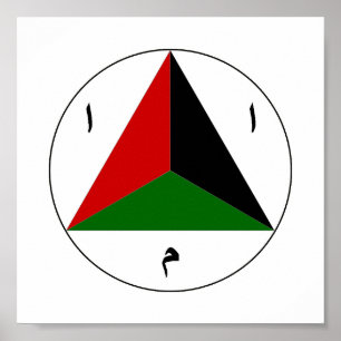 Afghan National Army Air Force Roundel Poster