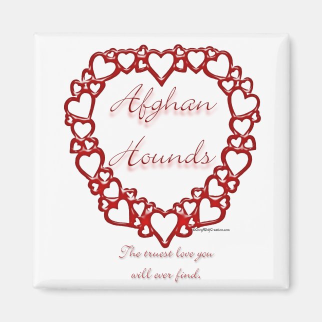 Afghan True Love Magnet (Front)