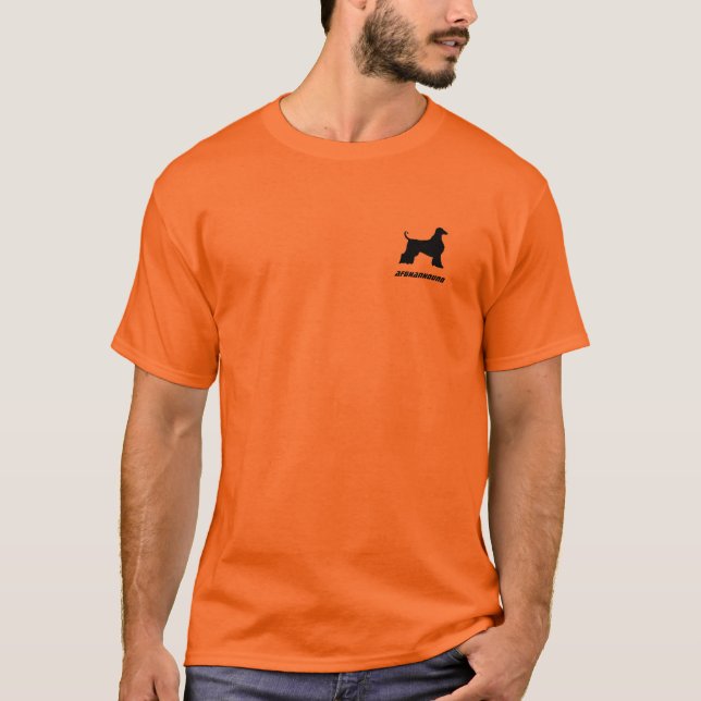 AfghanHound T-Shirt (Front)