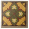 Afghani Pattern in Mustard, Russet and Olive Green