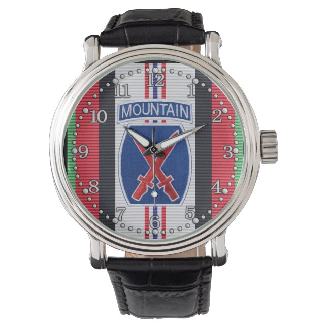 Afghanistan 10th Mountain Division Watch (Front)
