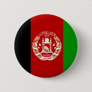 Afghanistan 6 Cm Round Badge