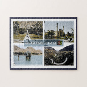 Afghanistan - Asia - Mosaic - Jigsaw Puzzle