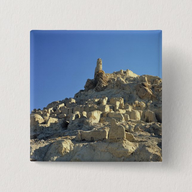 Afghanistan, Bamian Valley. Legend tells that 15 Cm Square Badge (Front)