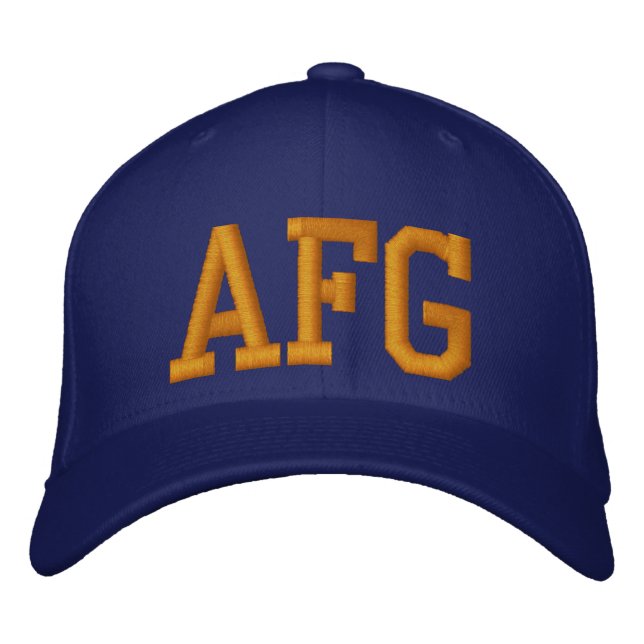 Afghanistan Baseball Cap (Coast Guard) (Front)