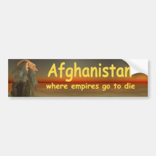 afghanistan bumper sticker