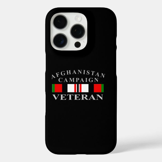 Afghanistan Campaign Veteran Case-Mate iPhone Case (Back)