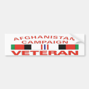 AFGHANISTAN CAMPAIGNBUMP STICKER