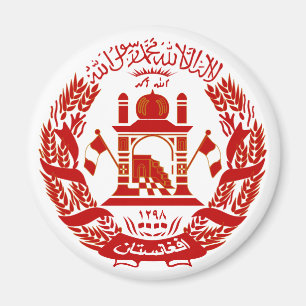 Afghanistan Coat of Arms Magnet