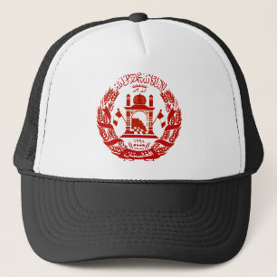 Afghanistan Coat of Arms Trucker Hat