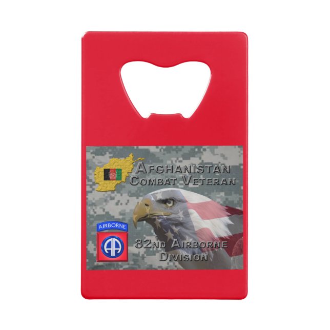 “Afghanistan Combat Veteran” - 82nd Airborne Divis (Front)