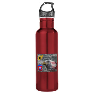 “Afghanistan Combat Veteran” - 82nd Airborne Divis 710 Ml Water Bottle