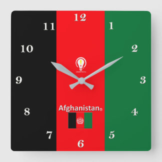 Afghanistan Designer Wall Clock
