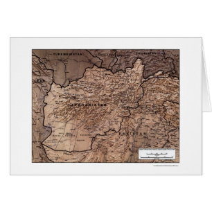 Afghanistan Detailed Map 1999