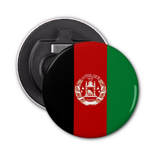 Afghanistan flag bottle opener (Front)