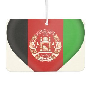 Afghanistan Flag Car Air Freshener