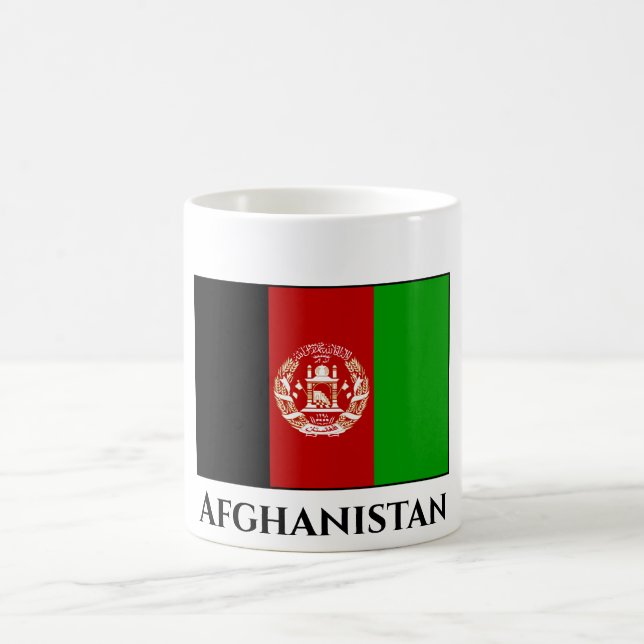 Afghanistan Flag Coffee Mug (Center)