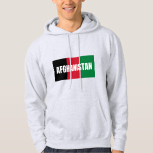 Afghanistan Flag Colors Hoodie