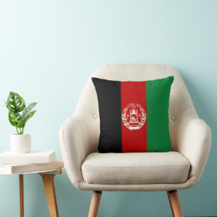 Afghanistan flag cushion