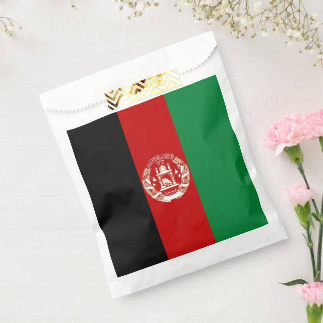 Afghanistan flag favour bags (Sealed)