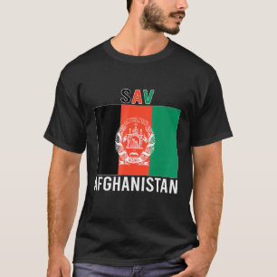 Afghanistan Flag Free Afghanistan Save Kabul T-Shirt